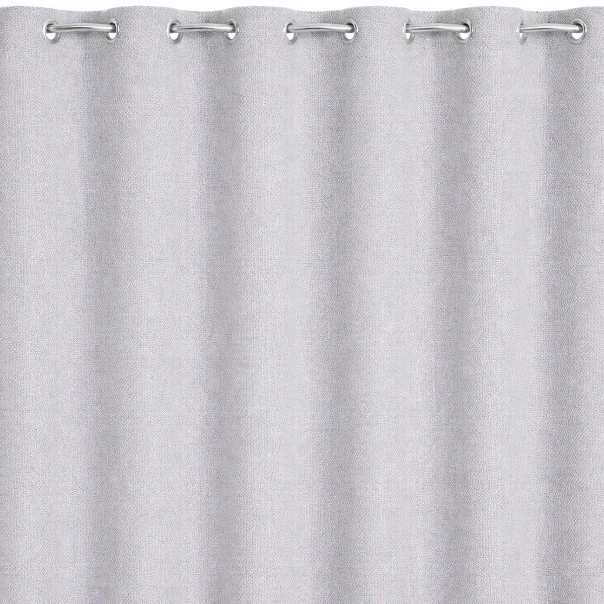 ARMONIA - Cortina Blackout Gris con Forro Negro 2 Paños N°106 7EF