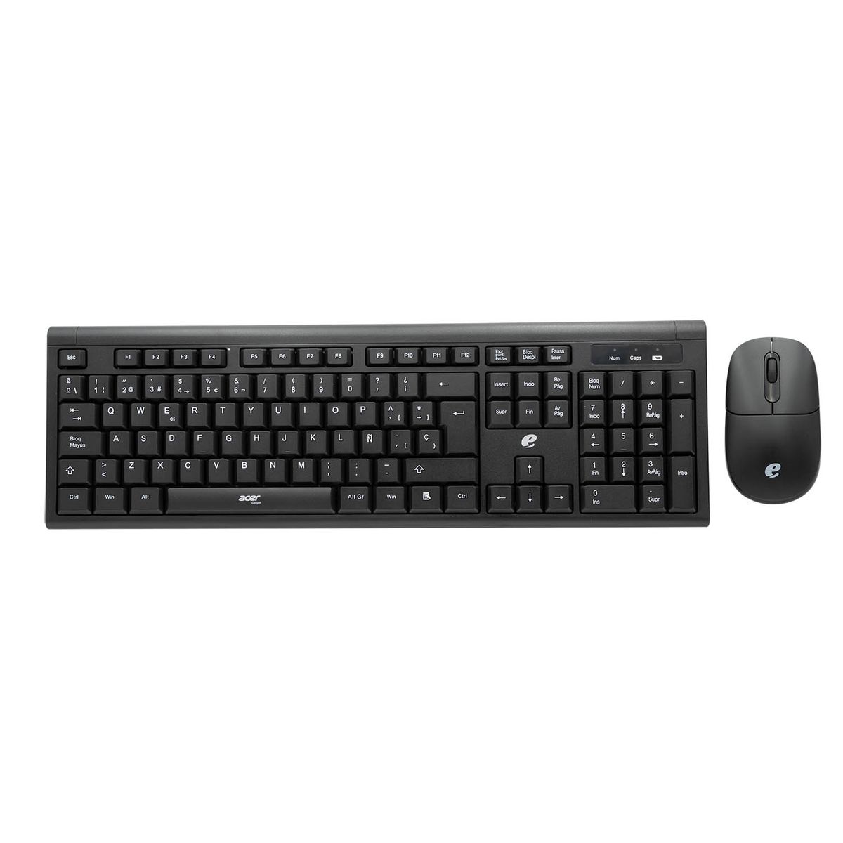 ACER - EKW111 SP COMBO TECLADO INALAMBRICO + MOUSE NEGROS ACER