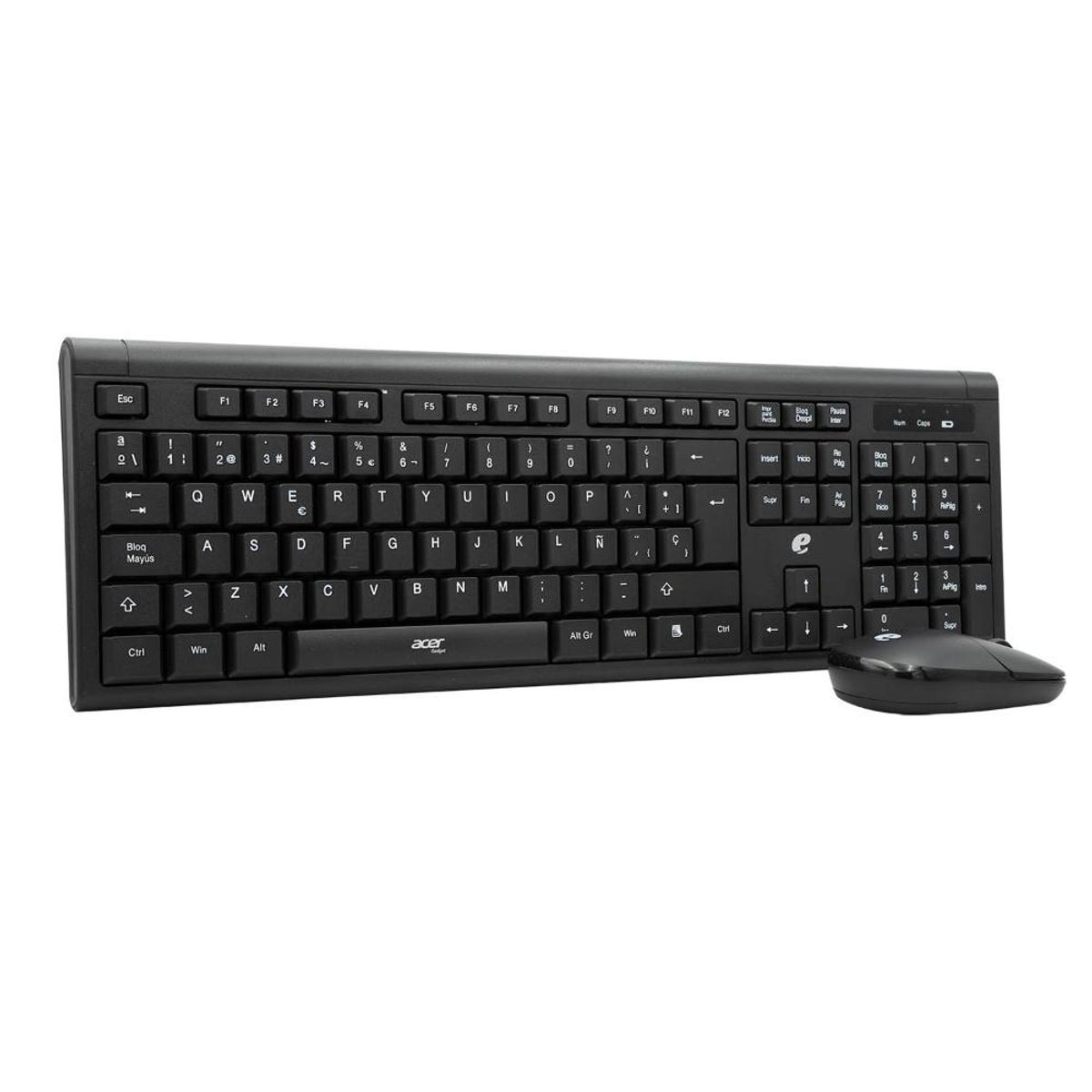 ACER - EKW111 SP COMBO TECLADO INALAMBRICO + MOUSE NEGROS ACER