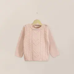 OPALINE - Sweater Infant Niña Rosa Viejo