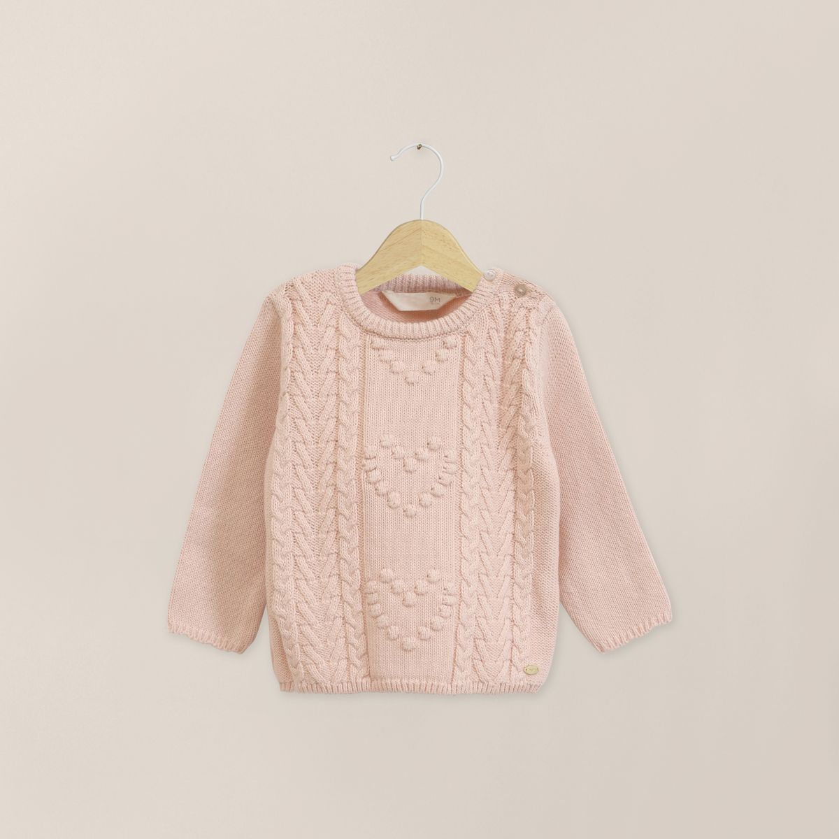OPALINE - Sweater Infant Niña Rosa Viejo