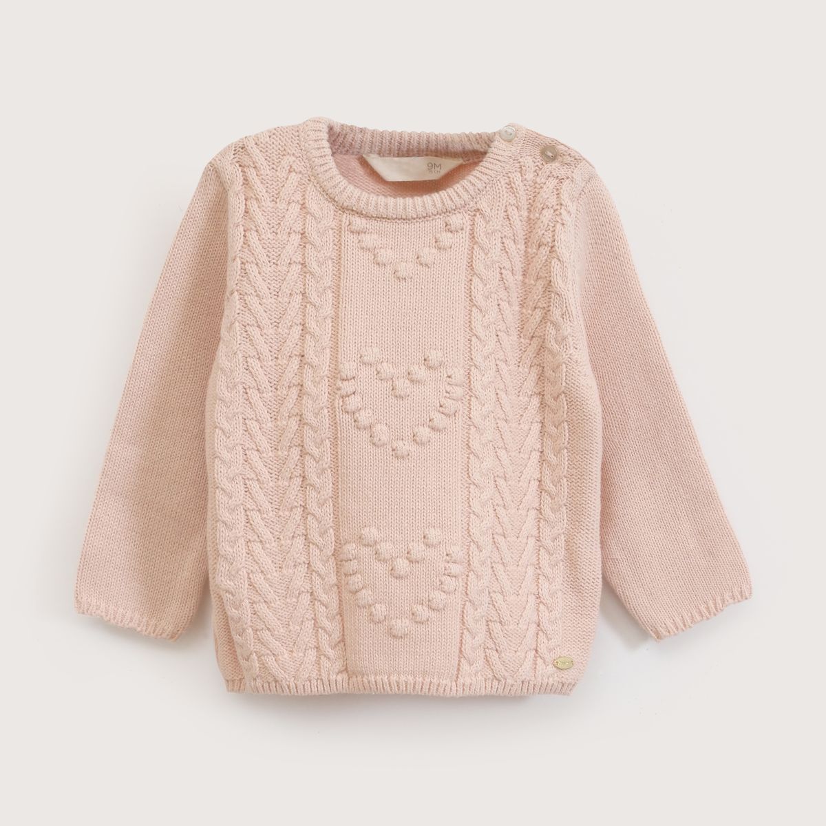 OPALINE - Sweater Infant Niña Rosa Viejo