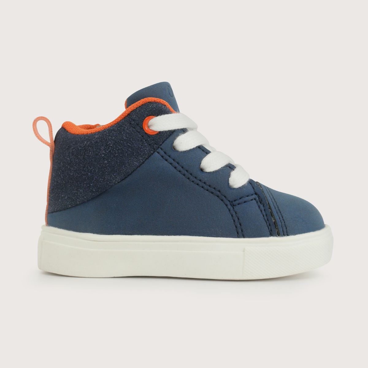 OPALINE - Zapatilla Alta Casual Azul Niño
