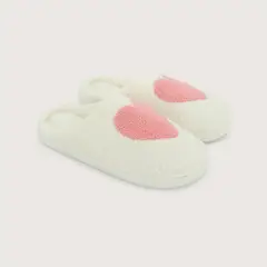 OPALINE - Pantufla Blanca Mujer