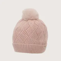 OPALINE - Gorro Niña Rosado