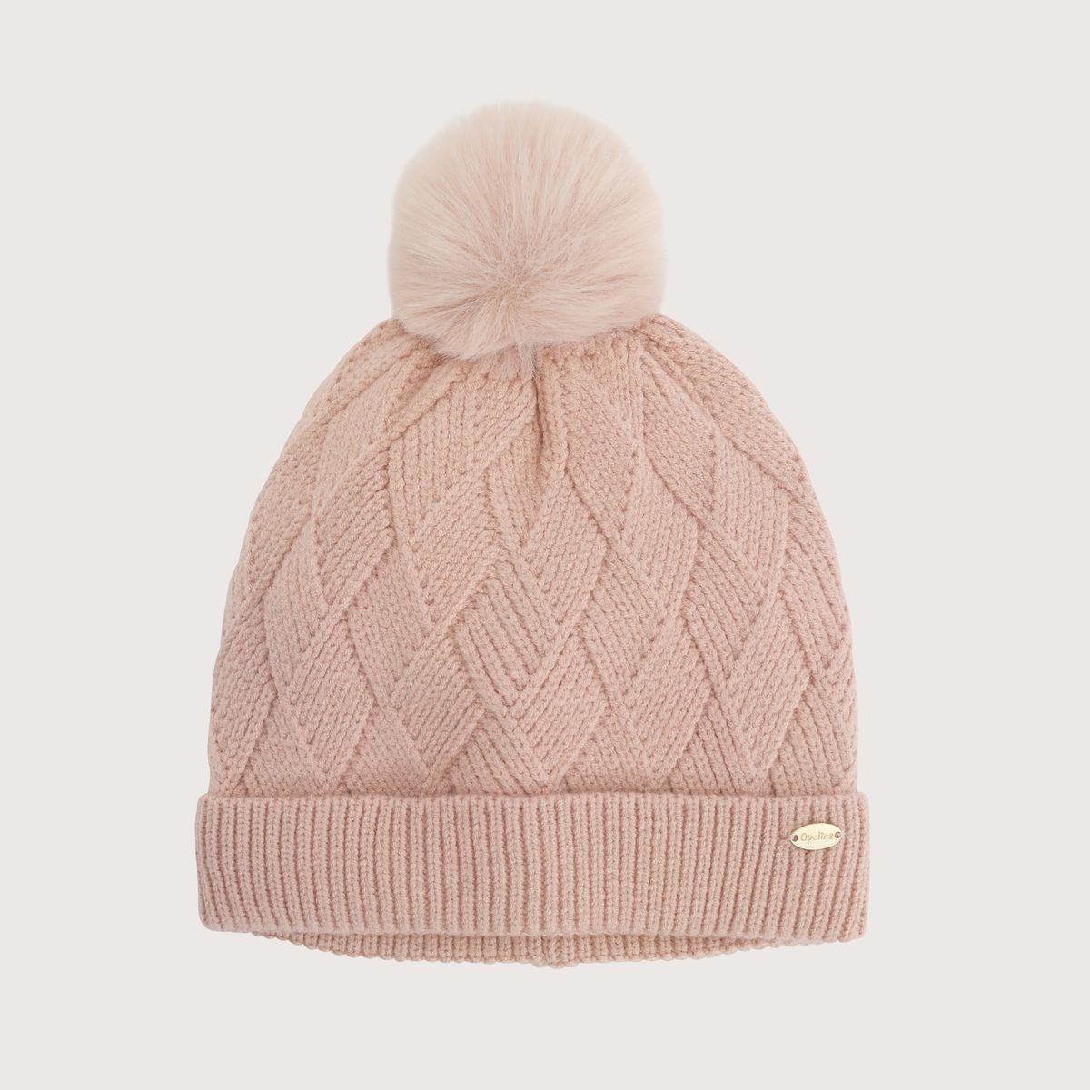 OPALINE - Gorro Niña Rosado