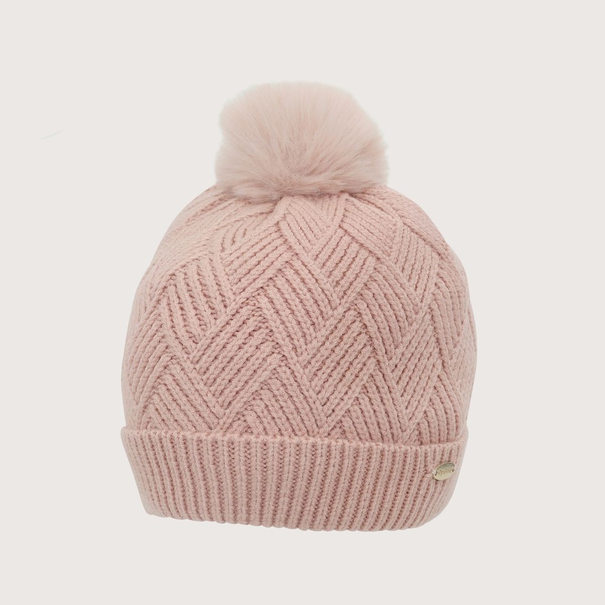 OPALINE - Gorro Niña Rosado