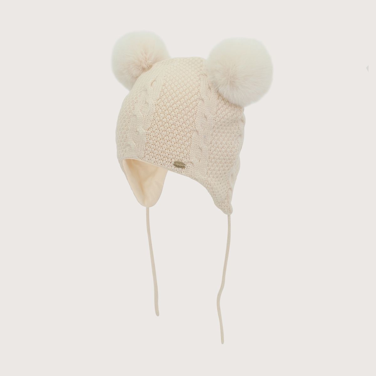 OPALINE - Gorro Bebe Blanco Niña