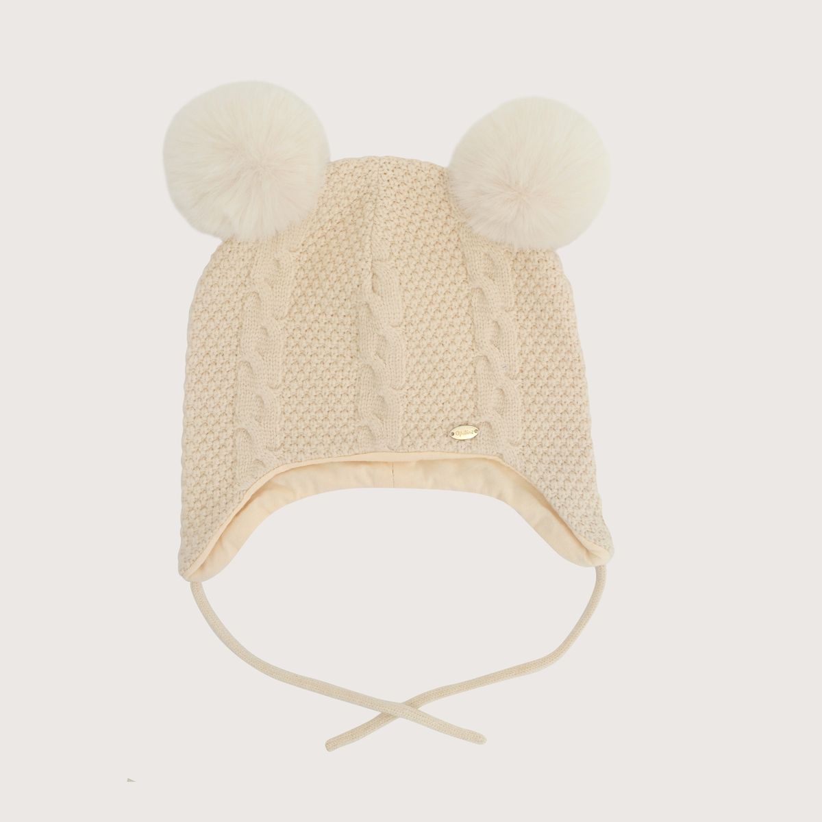 OPALINE - Gorro Bebe Blanco Niña