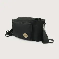 OPALINE - Bolso Maternal Negro