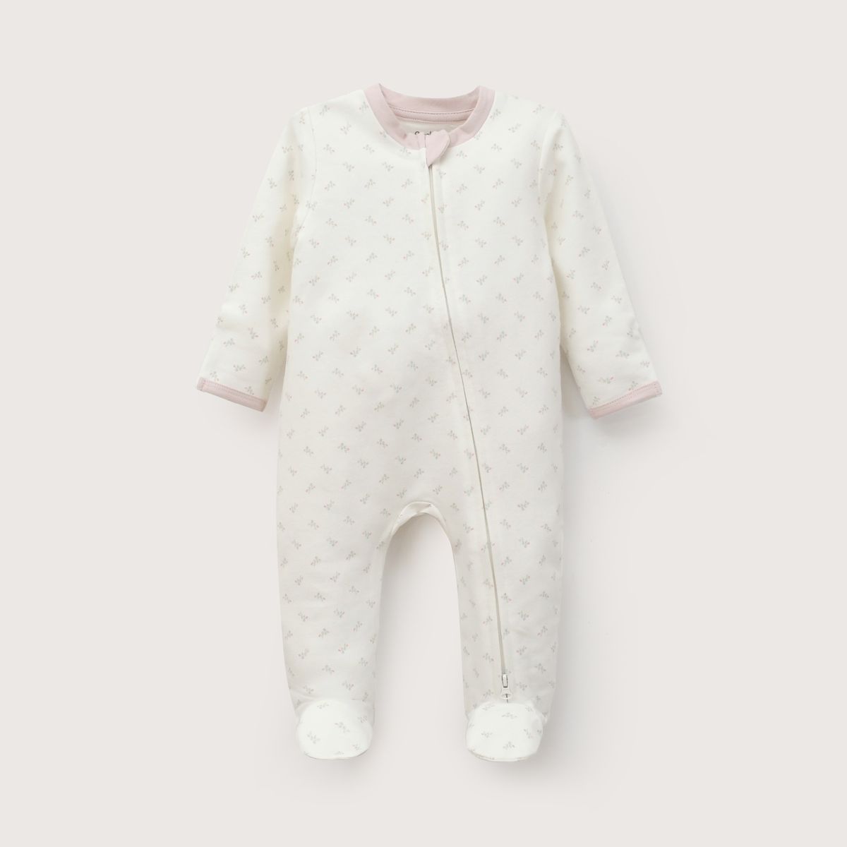 OPALINE - Pijama Bebe Niña Con Cierre