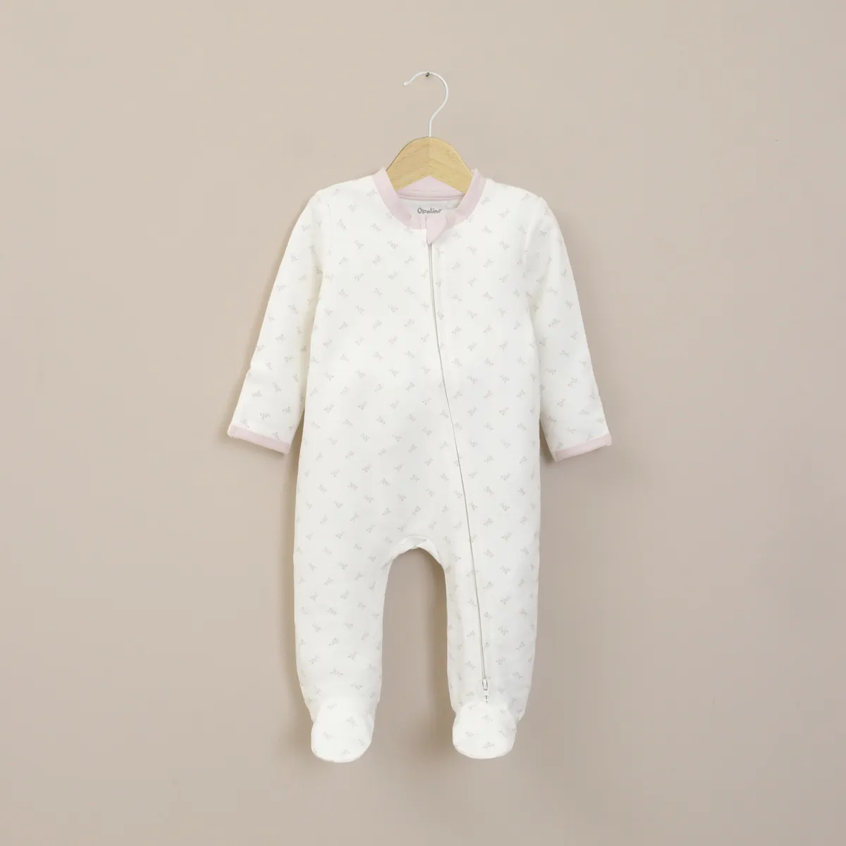 OPALINE - Pijama Bebe Niña Con Cierre