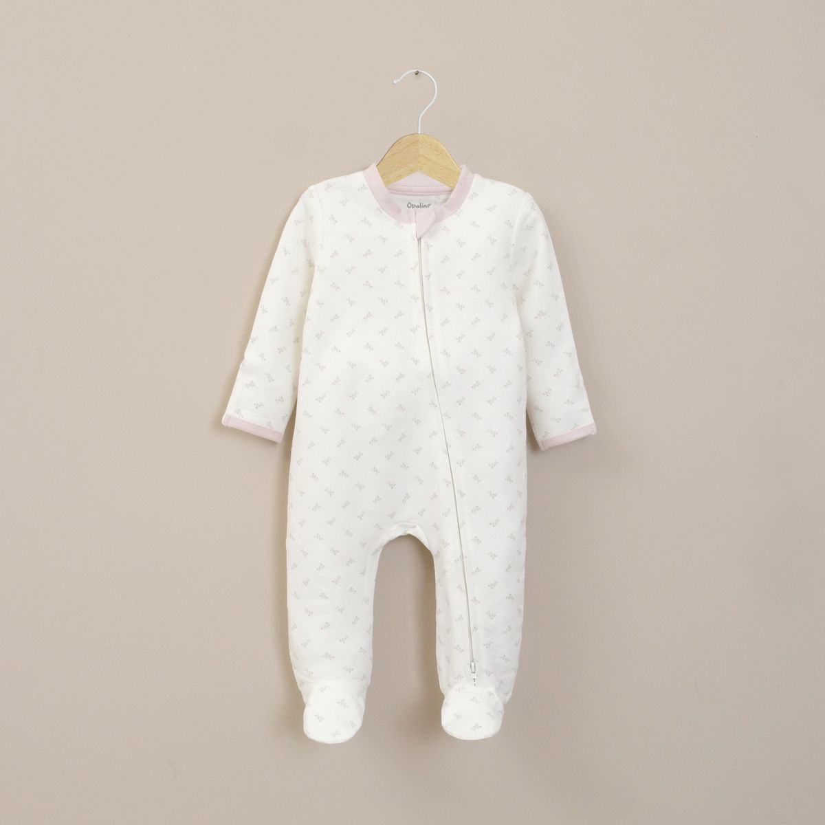 OPALINE - Pijama Bebe Niña Con Cierre