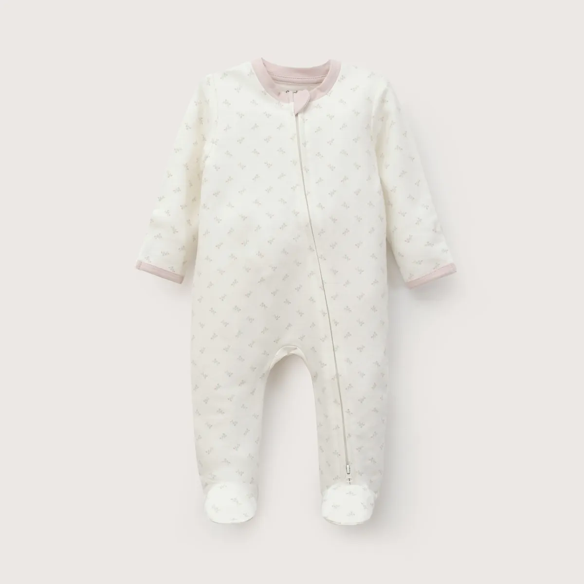 OPALINE - Pijama Bebe Niña Con Cierre
