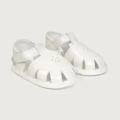 OPALINE - Sandalia de bebé niña vestir velcro Rosado