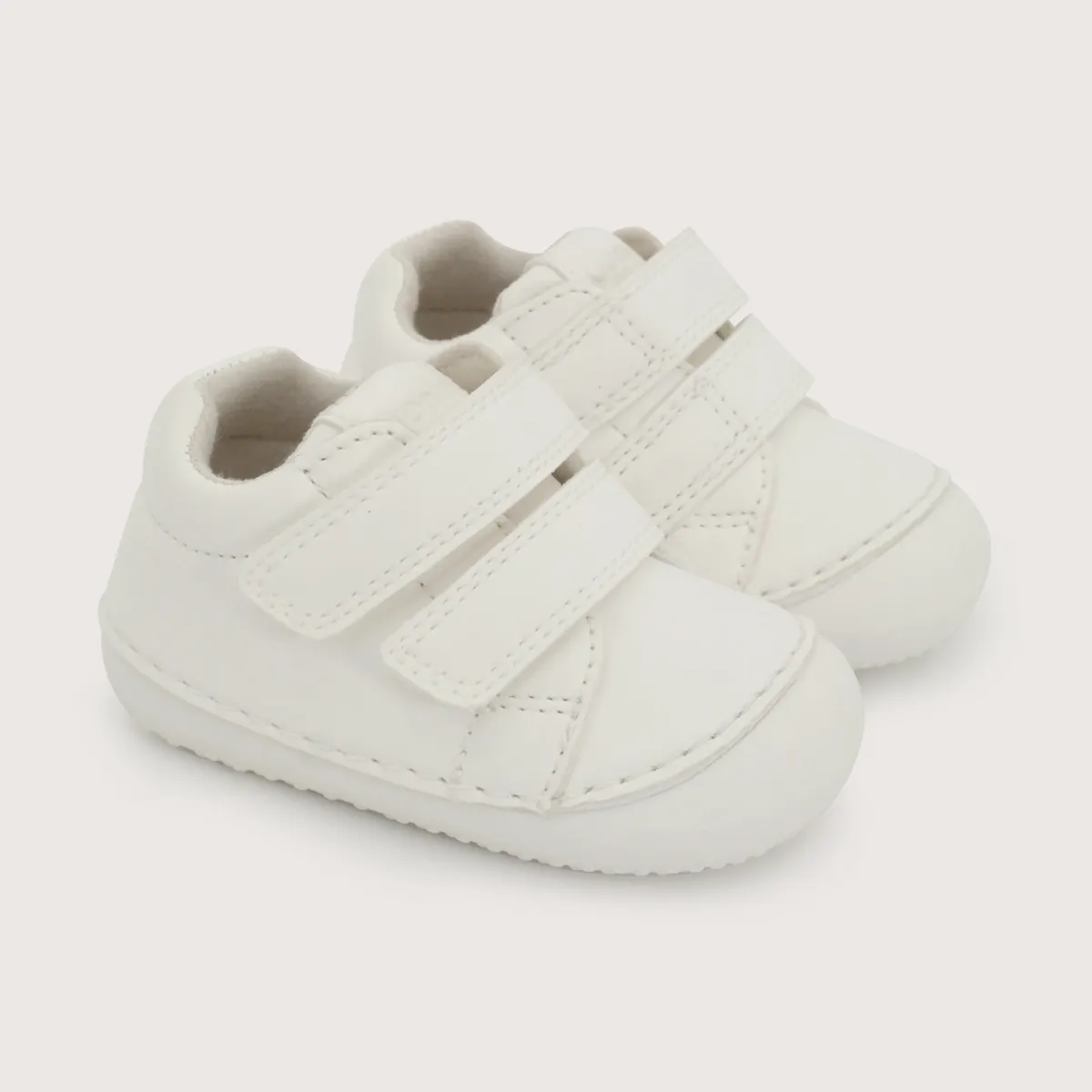 OPALINE - Zapatilla Gateador Blanca Niña