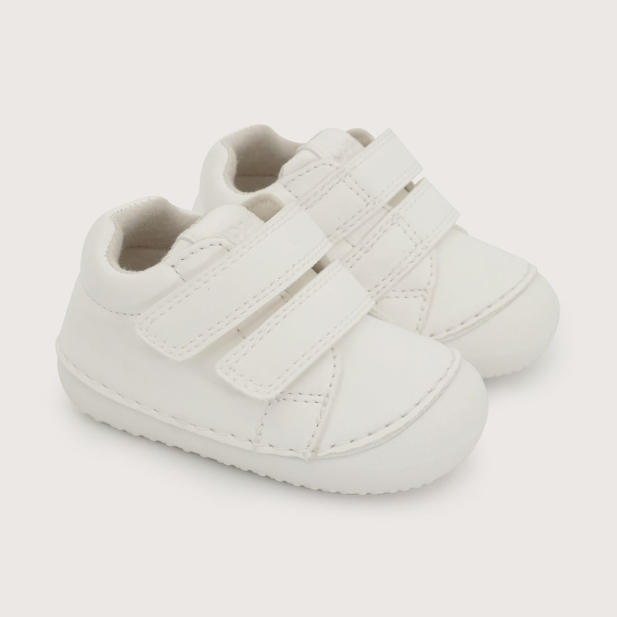 OPALINE - Zapatilla Gateador Blanca Niña
