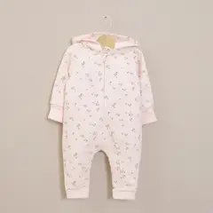 OPALINE - Oso Bebé Niña Estampado Rosado
