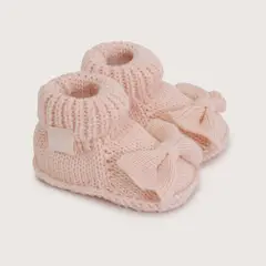 OPALINE - Pantufla Tejida Beige Niño