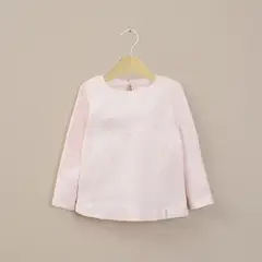 OPALINE - Polera Rib Infant Niña Rosado Claro