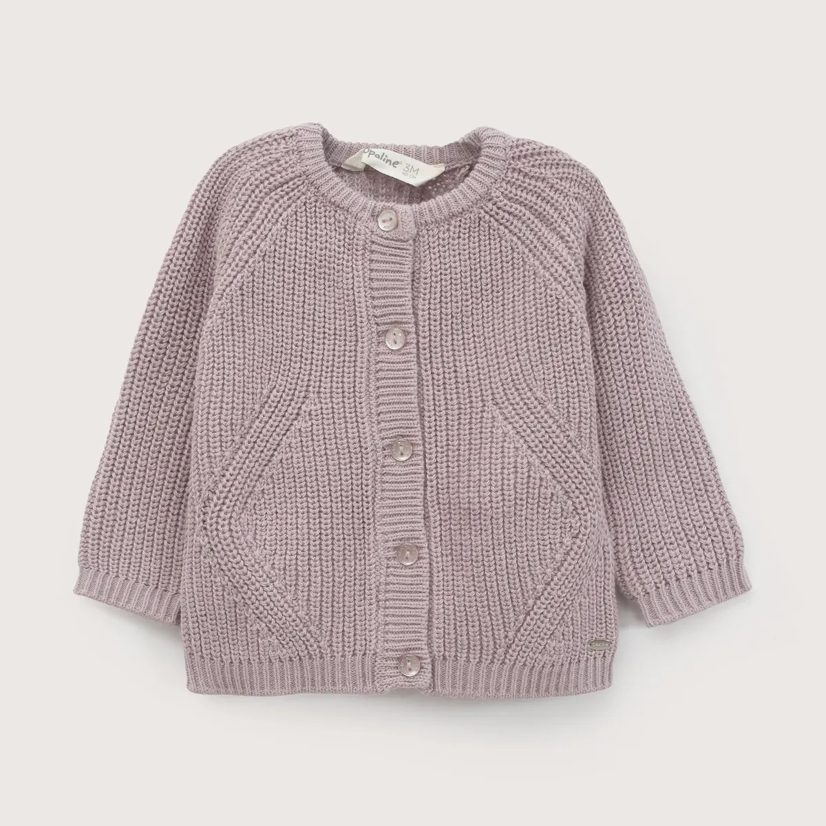 OPALINE - Chaleco Bebe Niña Lila