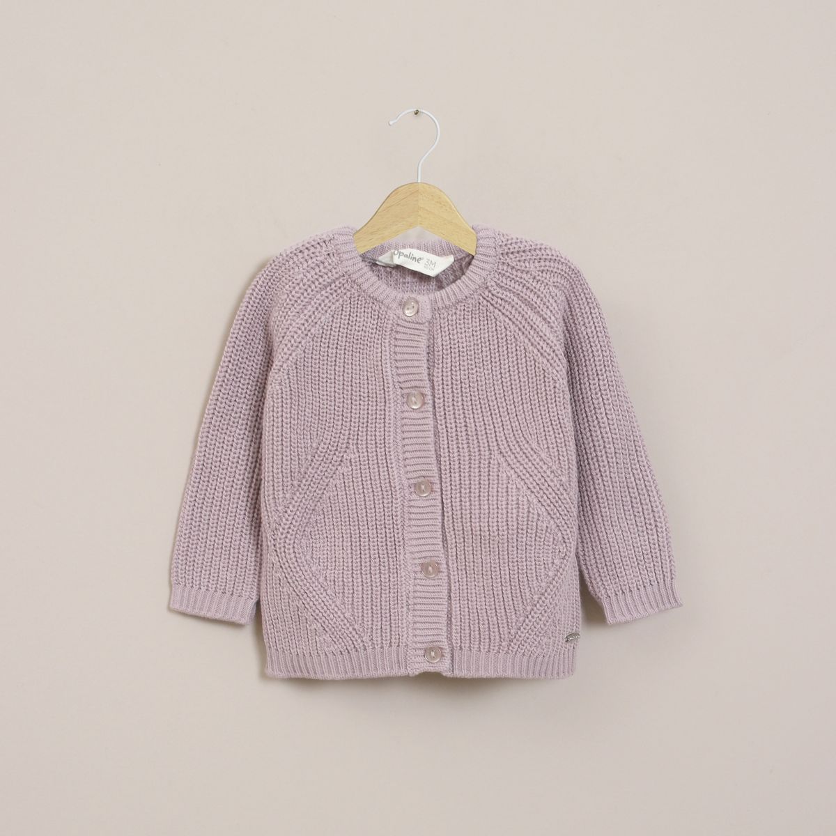 OPALINE - Chaleco Bebe Niña Lila