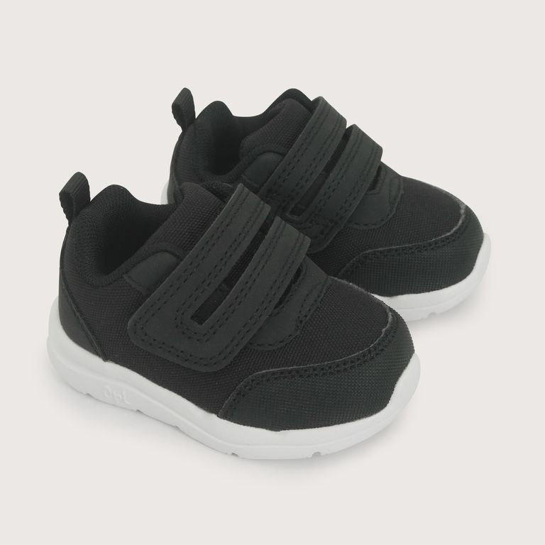 Zapatilla Unisex Primeros Pasos Deportiva Negra