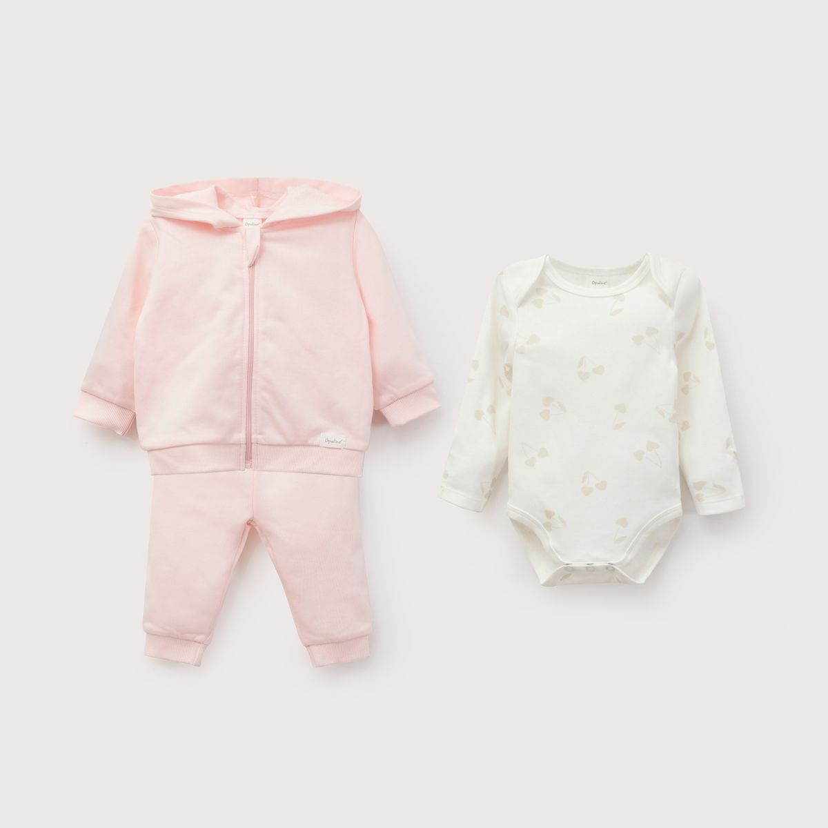 OPALINE - Conjunto De Vestir Bebe Niña Rosado