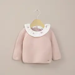 OPALINE - Sweater Bebe Niña Rosado