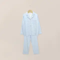 OPALINE - Pijama Conjunto De 2 Piezas De Mujer Celeste