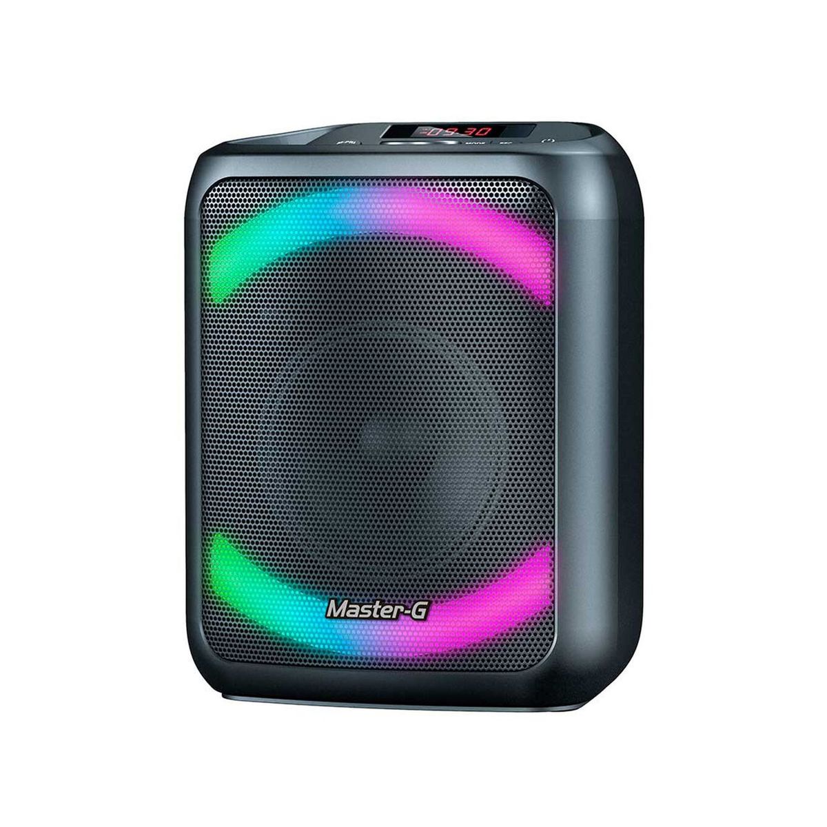 MASTER G - Parlante Bluetooth Master G Luces RGB y Micrófono