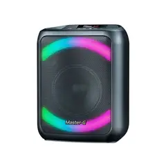 MASTER G - Parlante Bluetooth Luces RGB y Micrófono