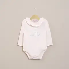 OPALINE - Body Bebe Niña Conejo Rosado