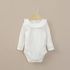 OPALINE - Body Bebe Niña Blanco