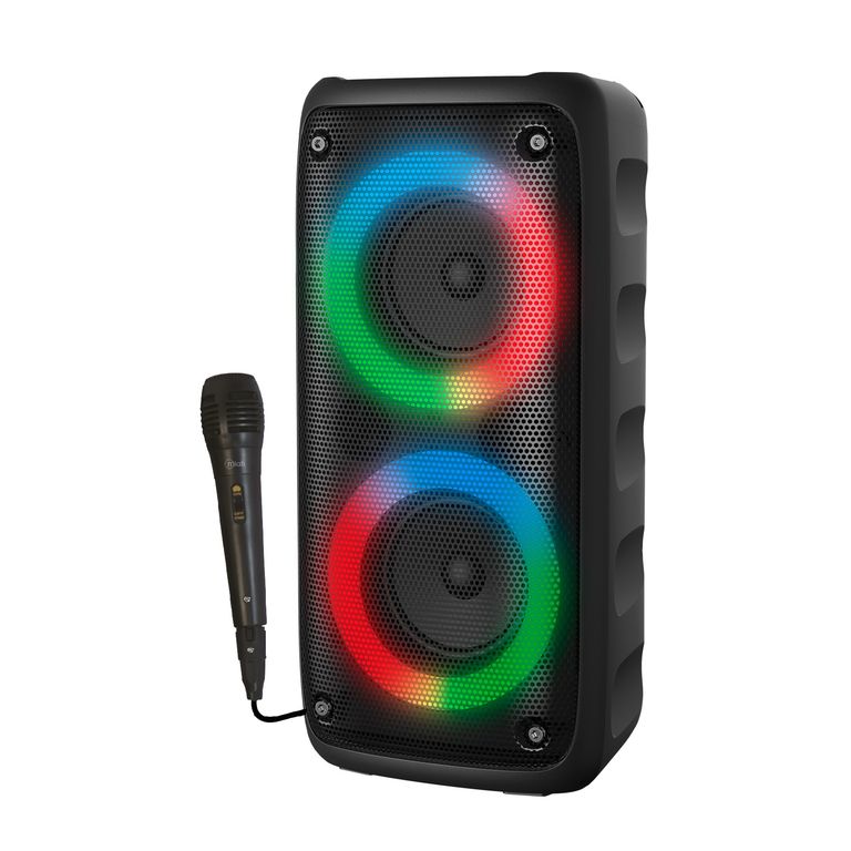 Parlante Bluetooth RGB Color Feel Pro Karaoke TWS | Sodimac Chile