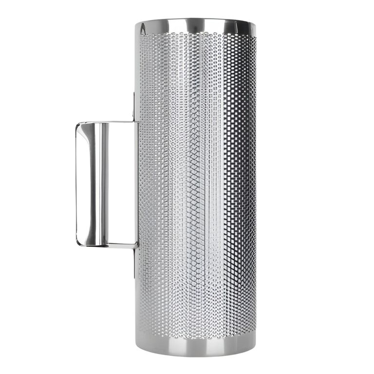Guiro Musical Estandar Inoxidable 32x13cm con Cepillo