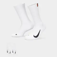 NIKE - Calcetines NikeCourt Multiplier Cushioned Blanco Hombre