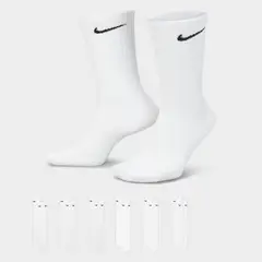 NIKE - Calcetines Everyday Cushioned Blanco Hombre