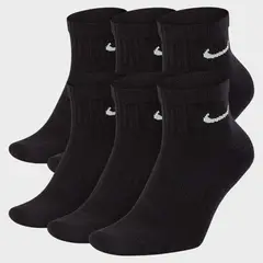 NIKE - Calcetines Everyday Cushioned Negro Hombre