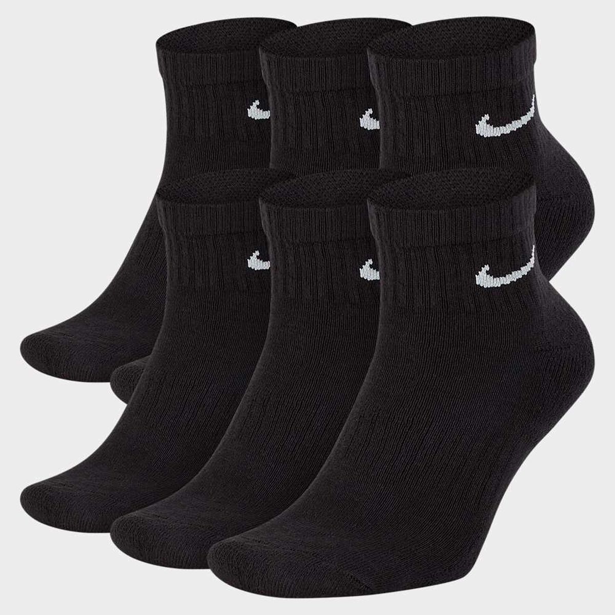 NIKE - Calcetines Nike Everyday Cushioned Negro Hombre