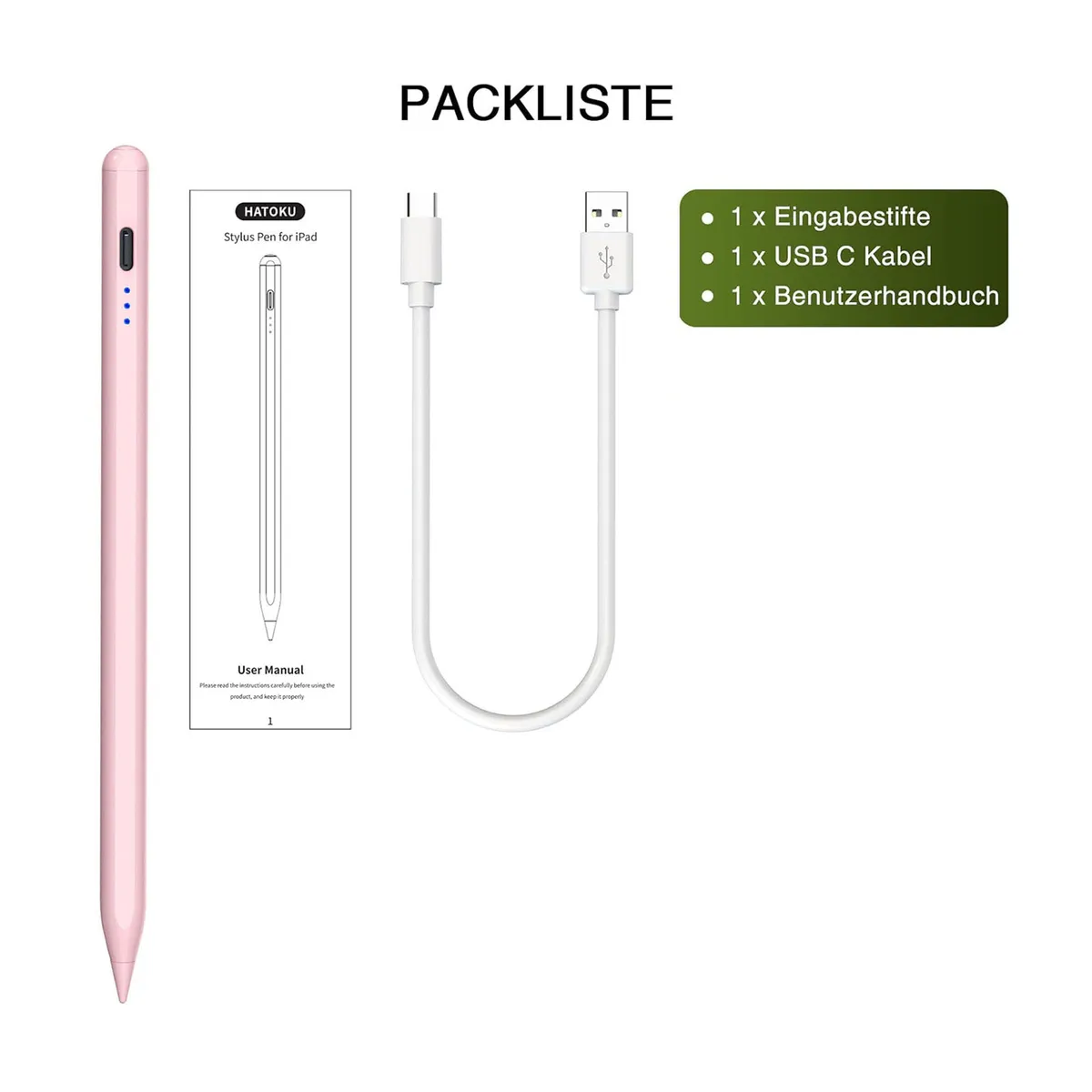 JOIGO - Lapiz Touch Universal Compatible Con iPhone Y Android Rosado
