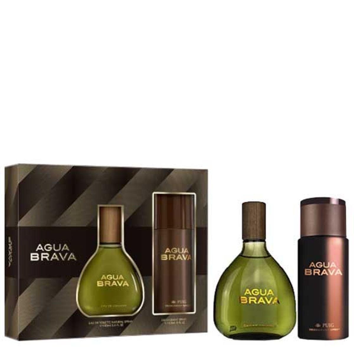 ANTONIO PUIG - ESTUCHE PUIG SET AGUA BRAVA EDC 100ML+150ML DEO H HOMBRE