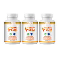 Suplemento Alimenticio Thermo Slim Quemador de Grasa 180 Capsulas Sin Azucar Con Ginseng Panax