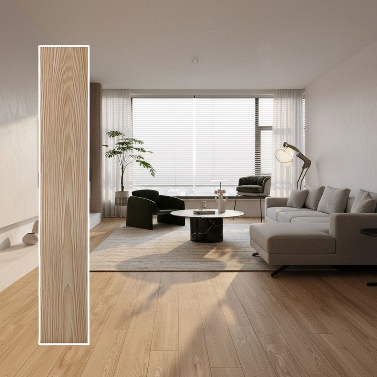 GENERICO - Pisos Vinilico Autoadhesivos Tipo Duela 91.2*15.2cm 5m2 36 Piezas