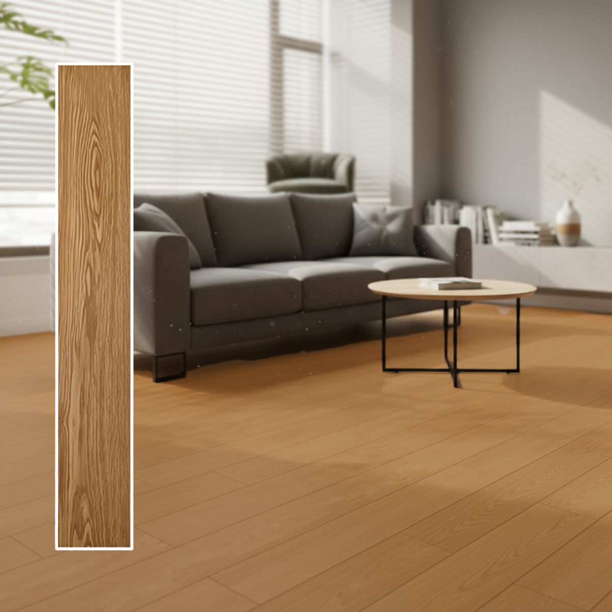 GENERICO - Pisos Vinilico Autoadhesivos Tipo Duela 91.2*15.2cm 5m2 36 Piezas