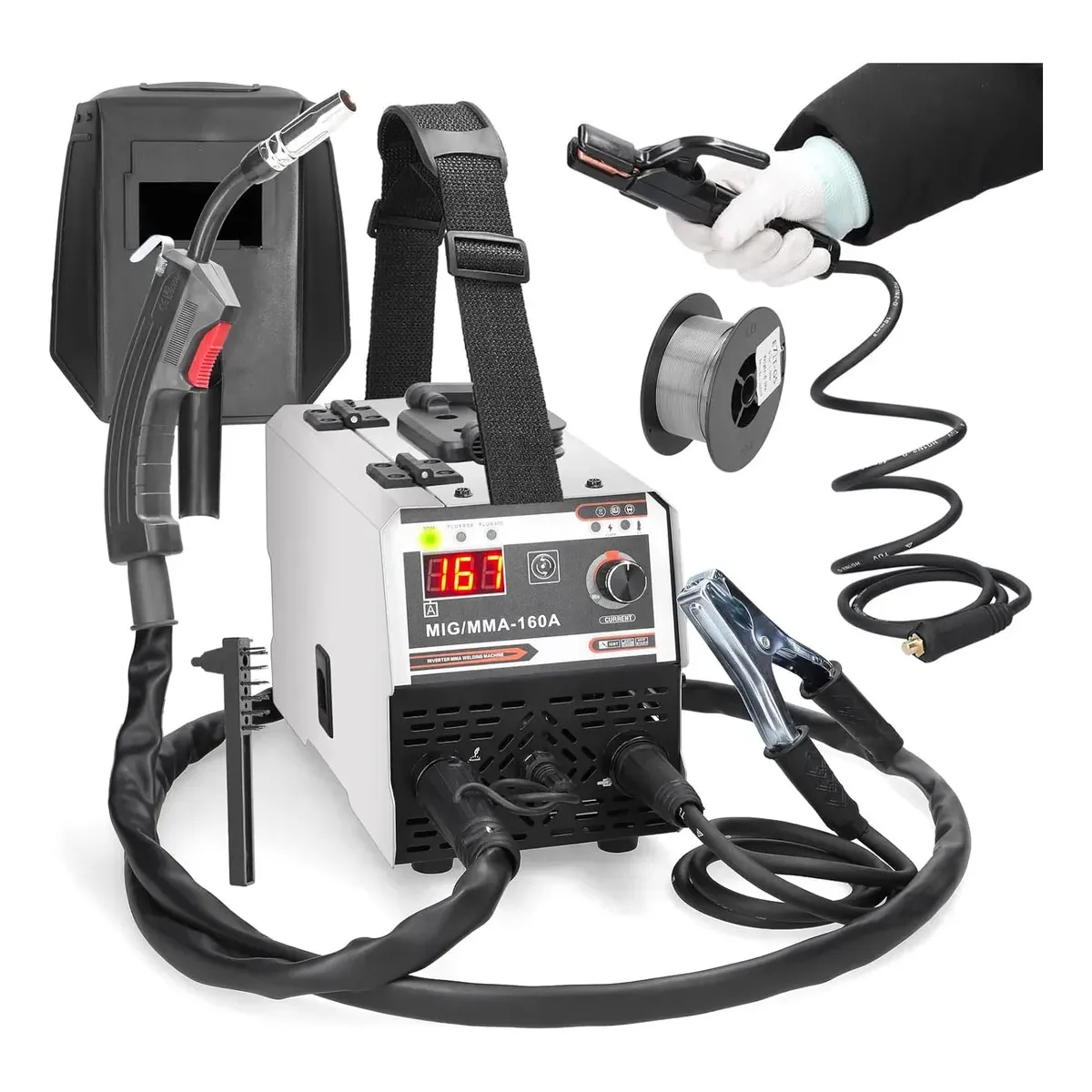 BLUEDREAMER - Soldadora arco manual  Soldadores por arco Máquina de soldar inverter, microalambre