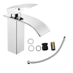 GENERICO - Llave Monocomando Genérica Acero Inox 304 Baño
