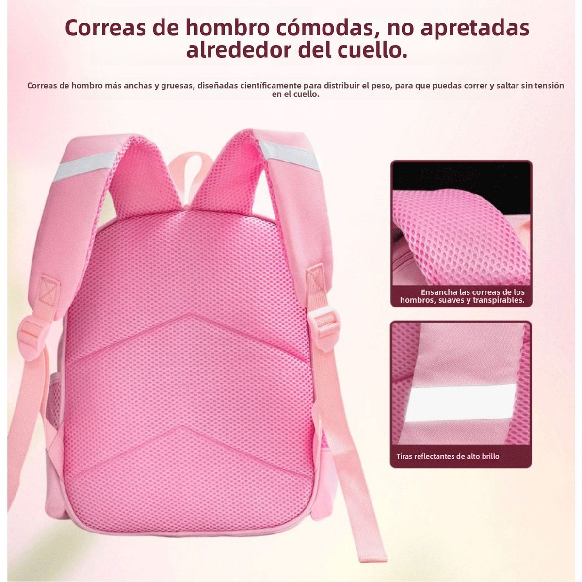 TIOZONEY - Mochila Infantil Niña Pop