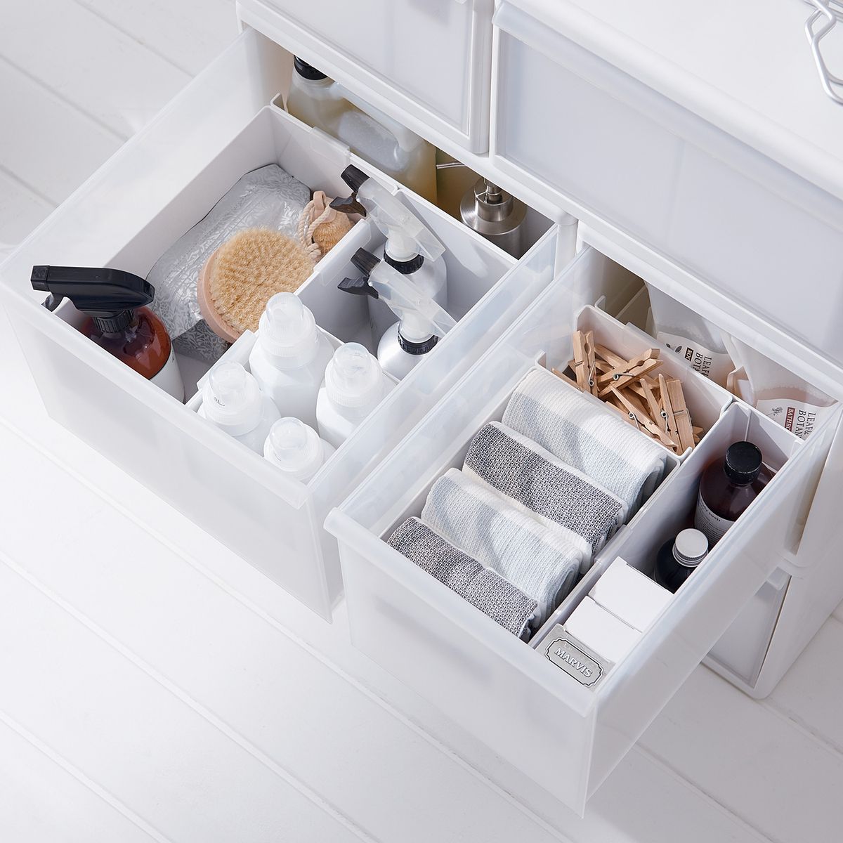 LIKE-IT - Organizador de Cajones y Gabinetes Permite Crecimiento Modular Fabricado en Japon
