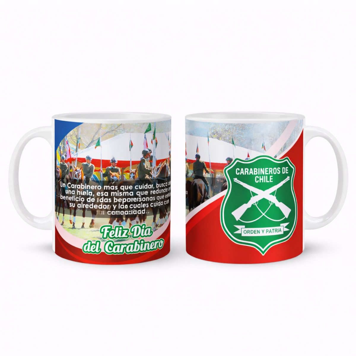 GENERICO - Taza Caballería Conmemorativa